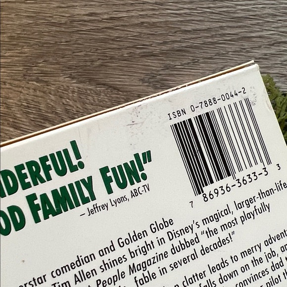 VINTAGE Christmas VHS The Santa Clause Disney with Tim Allen 1990’s Holidays - Picture 10 of 13